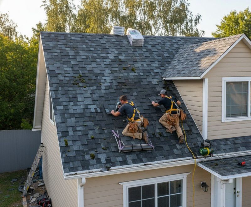Local Roof Maintenance pros at work